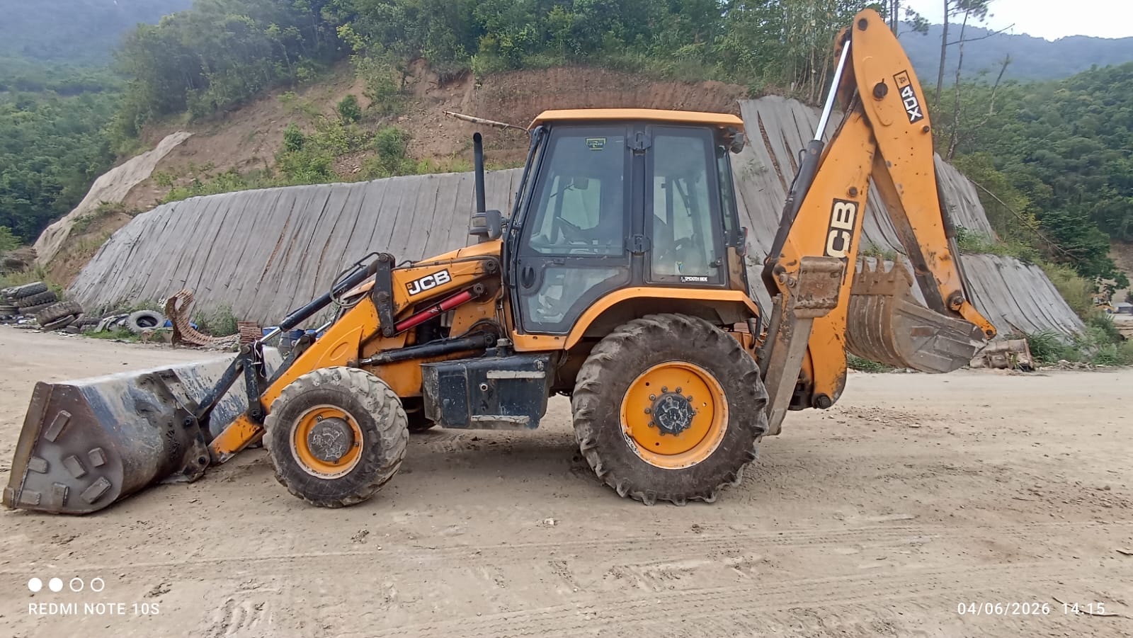 Loader — JCB 4DX Backhoe Loader (2021)